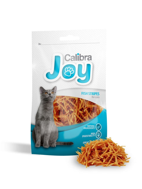 Recompense pentru pisici Calibra Joy Fish Stripes 70 g